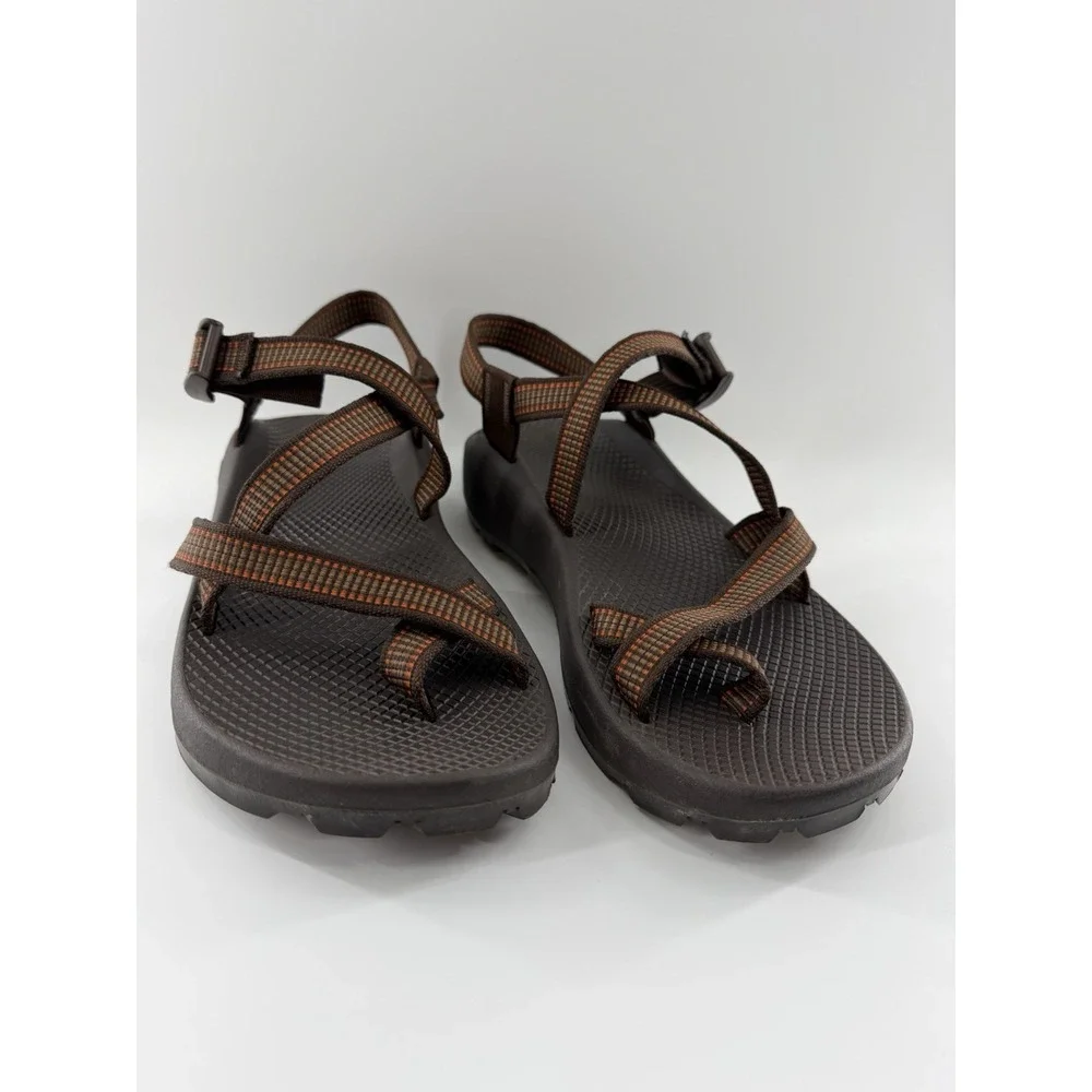 CHACO ZX2 Classic Men's Strappy Vibram Sandals Toe Loop Size 10 Brown